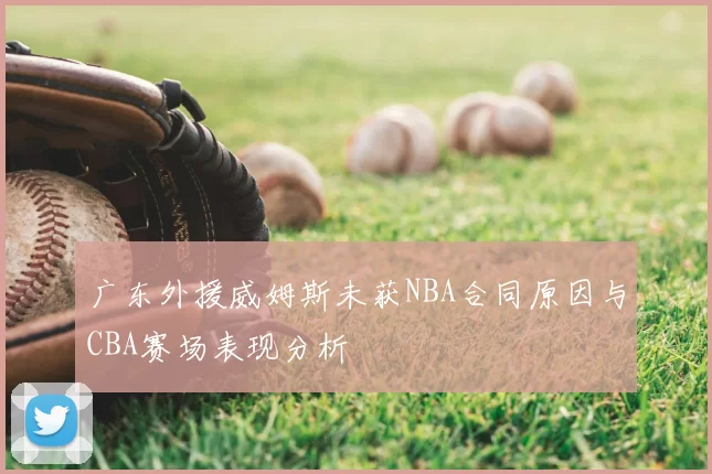 广东外援威姆斯未获NBA合同原因与CBA赛场表现分析