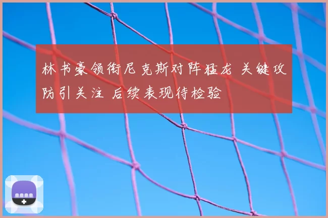 林书豪领衔尼克斯对阵猛龙 关键攻防引关注 后续表现待检验